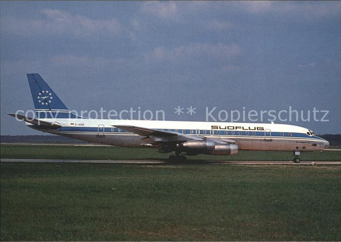 Flugzeuge zivil Sudflug Douglas DC-8-32 D-ADIR Hannover