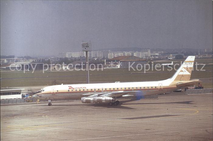 Flugzeuge zivil Aviaco DC 8-52 EC-ATP c/n 45658 Le Bour