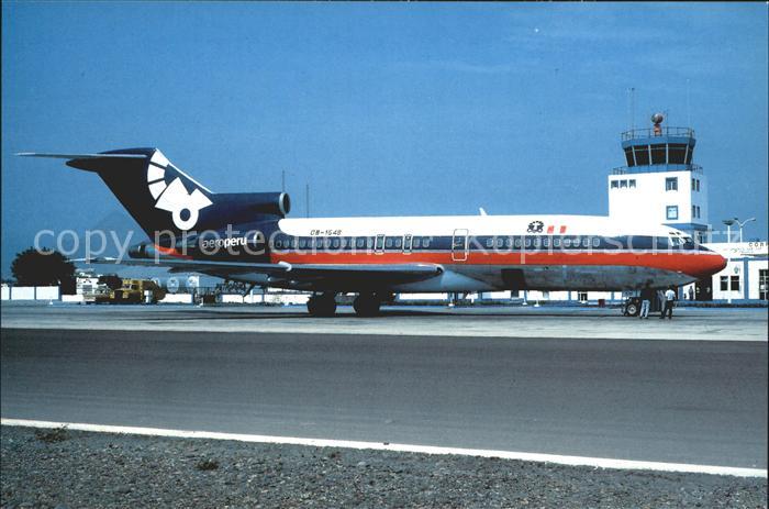 Flugzeuge zivil Aeroperu Boeing 727-22 OB 1548 c/n 1915