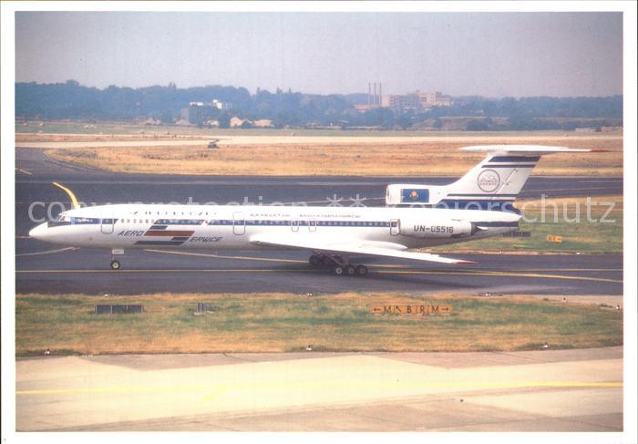 Flugzeuge zivil Aero Service Tupolev TU-154B-2 UN-85516 Duesseldorf
