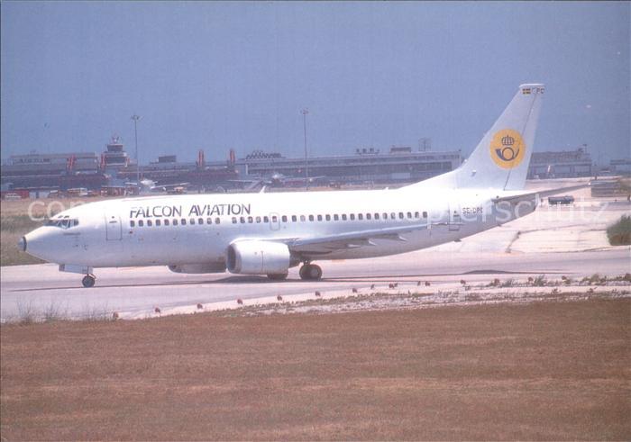 Flugzeuge zivil Falcon Aviation Boeing 737-33A (QC) SE-DPC Lisboa