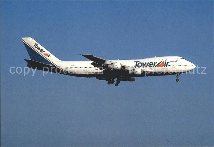 Flugzeuge zivil Tower Air Boeing 747-121 N604FF c/n 19659 Orly