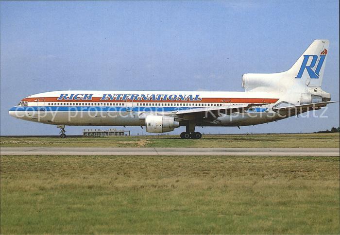 Flugzeuge zivil Rich International Lockheed L 1011 Tris