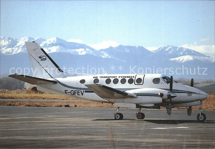 Flugzeuge zivil Beechcraft King Air 100 c/n 213 Pau-Mar