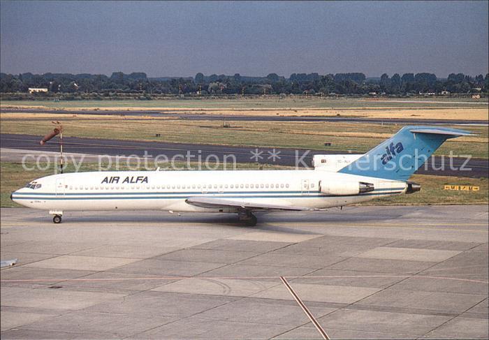 Flugzeuge zivil Air Alfa Boeing 727-230 TC-ALK Duesseldorf