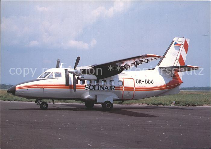 Flugzeuge zivil Solinair L 410 A OK-DDU c/n 730204 Ostrava