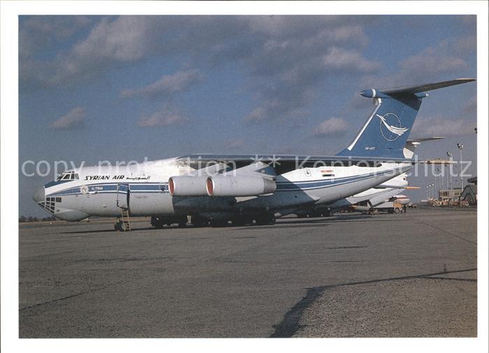 Flugzeuge zivil Syrian Air Il 76M YK-ATC c/n 0013431911 Praha