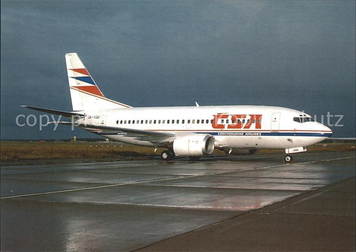 Flugzeuge zivil CSA B737-55S OK-XGD c/n 542 Praha