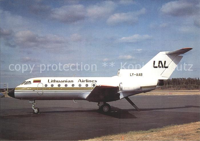 Flugzeuge zivil Lithuanian Airlines YAK40 LY-AAB c/n 92