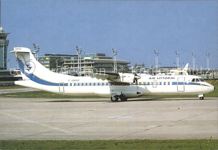Flugzeuge zivil Air Littoral ATR 72 (F-GIGO)