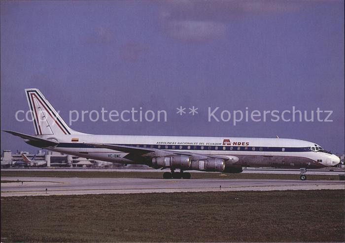 Flugzeuge zivil Andes DC-8-54F HC-BNC c/n 45640/175