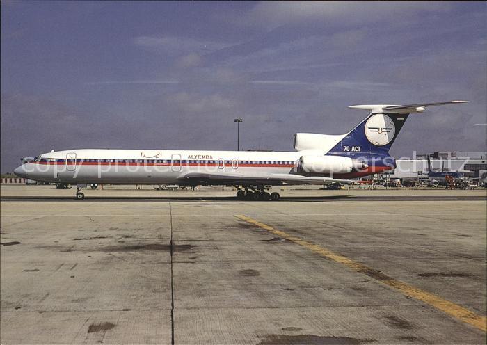 Flugzeuge zivil Alyemda Tupolev 154M 70-ACT c/n 822 London Heathrow