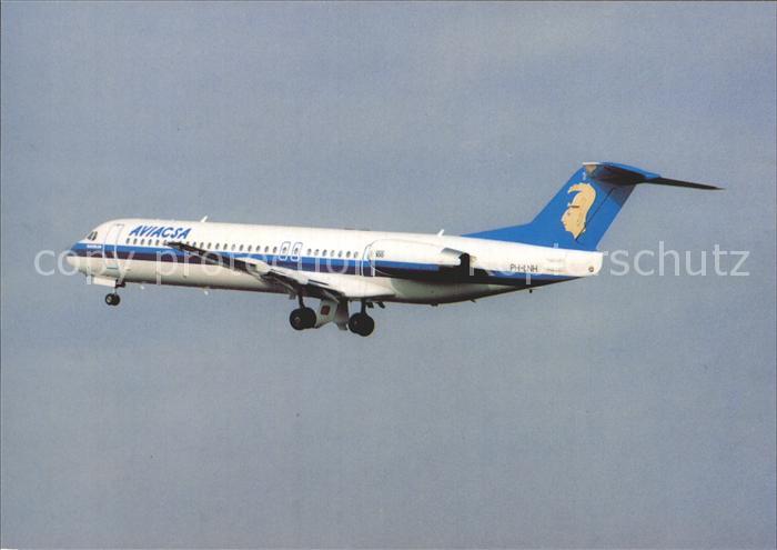 Flugzeuge zivil AVIACSA Fokker 100 PH-LNH