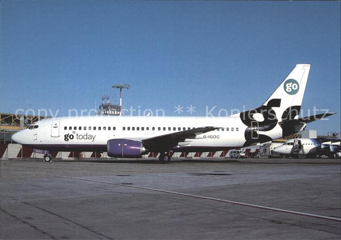 Flugzeuge zivil Go today Boeing 737-3Y0 G-IGOC (cn 24546) Milan