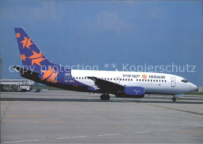 Flugzeuge zivil Israir B737-735 4X-ABJ c/n 29079/194 Paris Charles de Gaulle