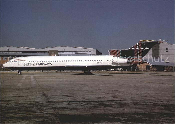 Flugzeuge zivil British Airways Boeing B-727-200 ZS-OBO