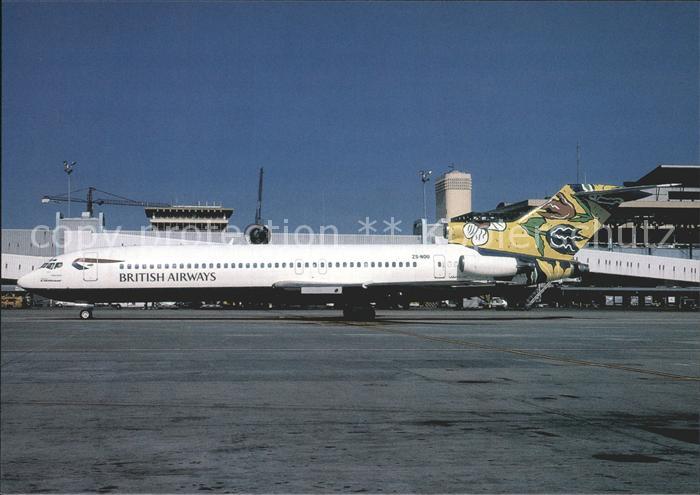 Flugzeuge zivil British Airways Boeing B-727-200 ZS-NOU