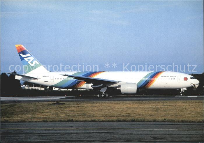 Flugzeuge zivil Japan Airsystem Boeing B-777-200 N5017V BFI