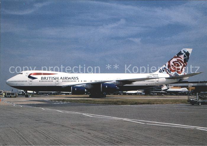 Flugzeuge zivil British Airways Boeing B-747-200 B-BDXK