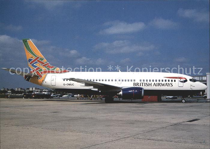Flugzeuge zivil British Airways Boeing-B-737-300 G-OMUC LGW