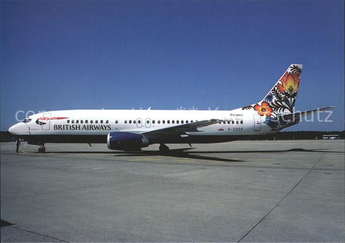 Flugzeuge zivil British Airways Boeing B-737-400 D-DOCF Cologne