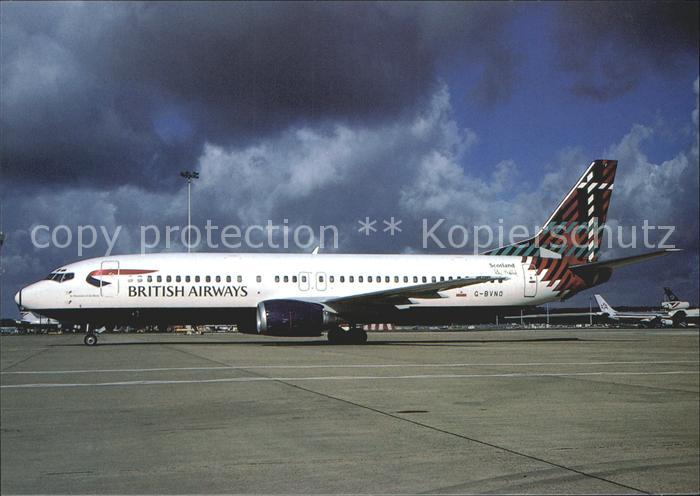 Flugzeuge zivil British Airways Boeing B-737-400 G-BVNO