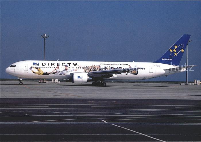Flugzeuge zivil Dirct TV Skymark Boeing B-767-300 JA-767A