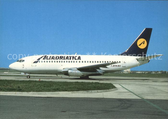 Flugzeuge zivil Aliadriatica Boeing 737-229  I-Jeta  (cn 21839) Praha