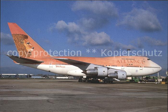 Flugzeuge zivil Alliance Boeing 747SP ZS-SPA
