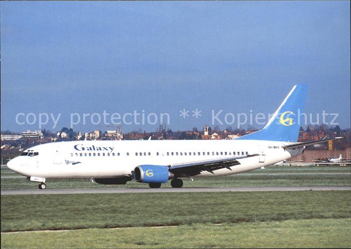Flugzeuge zivil Galaxy Airways B-737-430 SX-BFV c/n 27004 Stuttgart