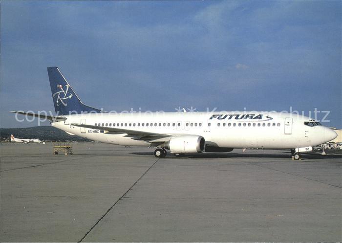 Flugzeuge zivil Futura B-737-4Y0 EC-HBZ c/n 25180 Palma de Mallorca