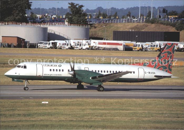 Flugzeuge zivil Manx Airlines BAe ATP G-MANA c/n 2056 Birmingham