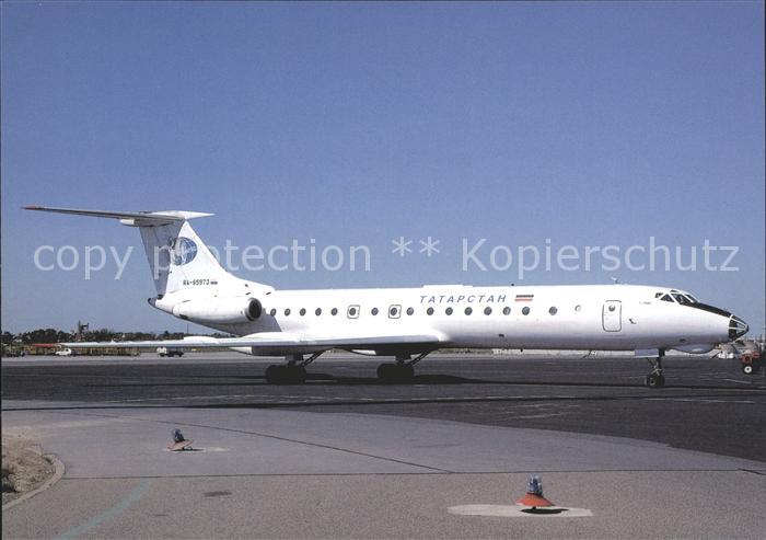 Flugzeuge zivil Tatarstan TU-134A RA-65973 c/n 3352003 Prag