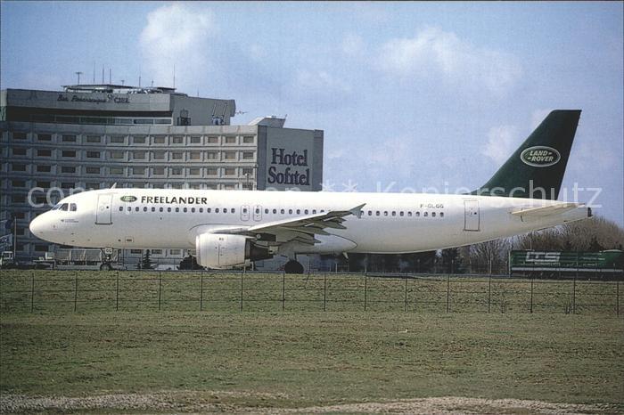 Flugzeuge zivil Freelander Air Charter Rover A320-212 F.GLGG c7n 201