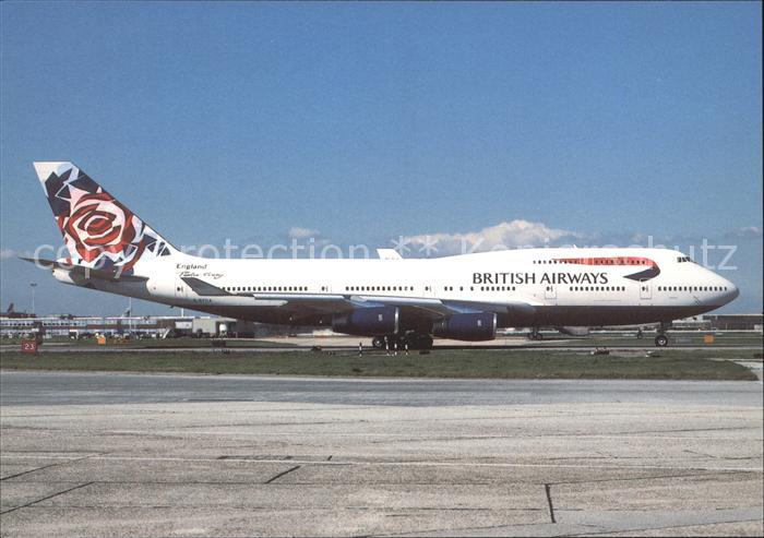 Flugzeuge zivil British Airways Boeing 747-436 G-BYGA (cn 28855) London