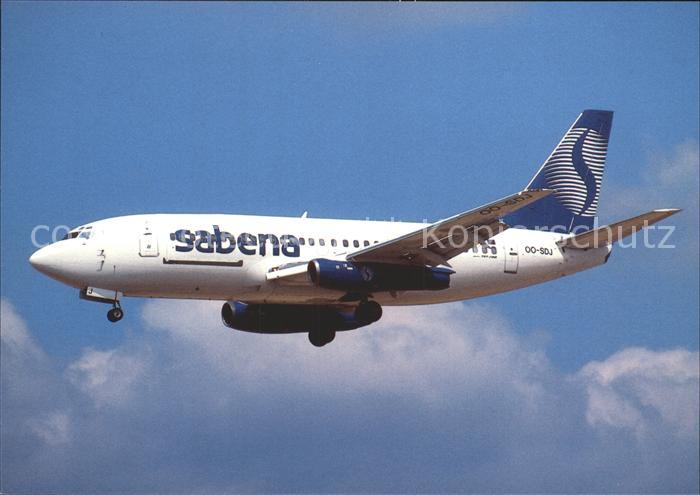 Flugzeuge Zivil Sabena Boeing 737-229C OO-SDJ cn 20915
