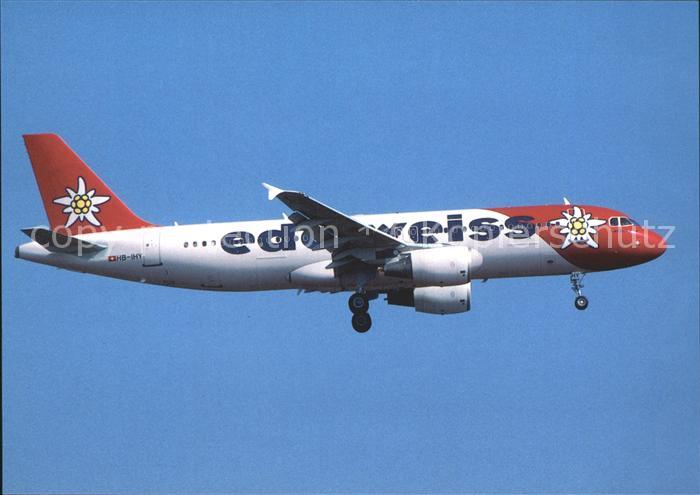 Flugzeuge Zivil Edelweiss Airbus Industrie A320-214 HB-IHY cn 947