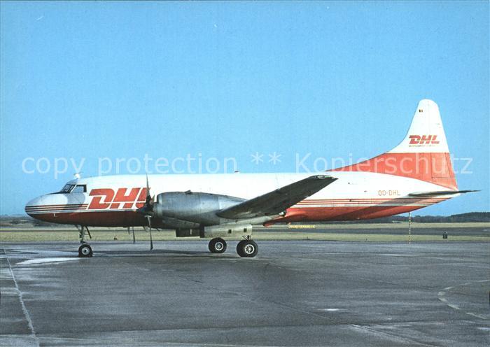 Flugzeuge Zivil DHL Convair 580 OO-DHL cn 459
