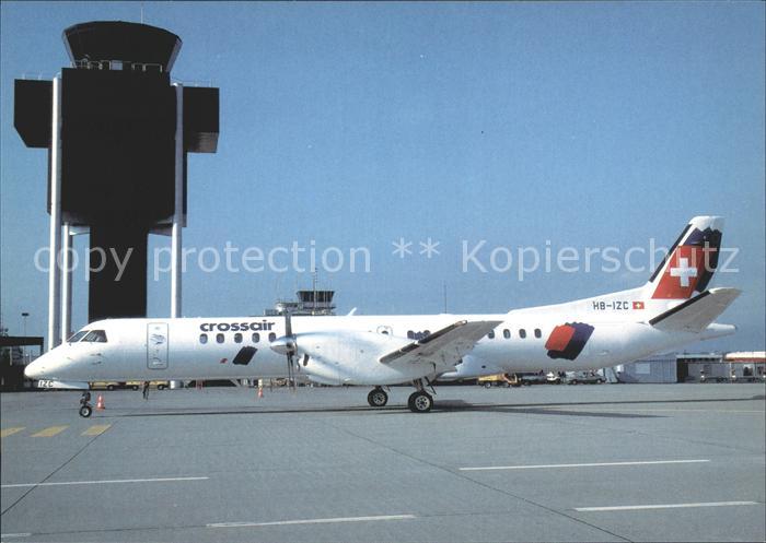 Flugzeuge Zivil Crossair Saab 2000 HB-IZC cn 2000-006