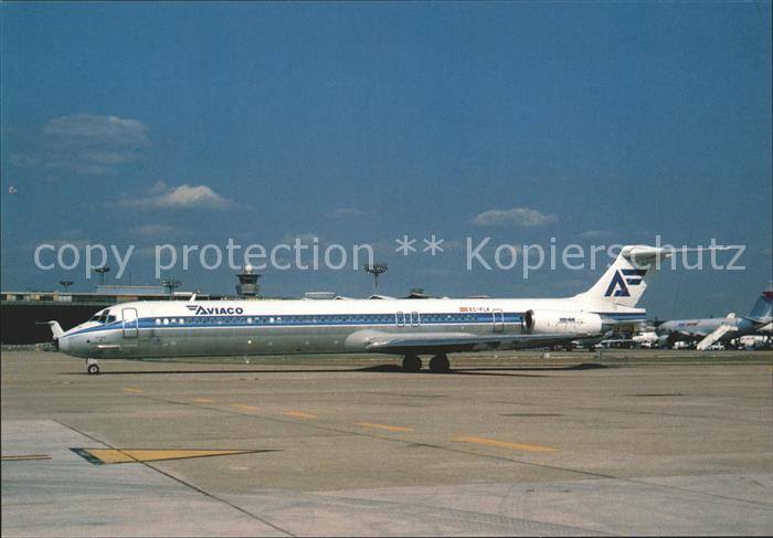 Flugzeuge Zivil Aviaco McDonnell Douglas MD-88 EC-FLK