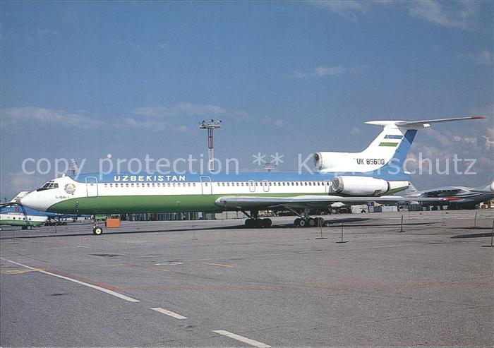 Flugzeuge Zivil Uzbekistan Airways Tupolev 154B-2 UK-85600 c/n 600