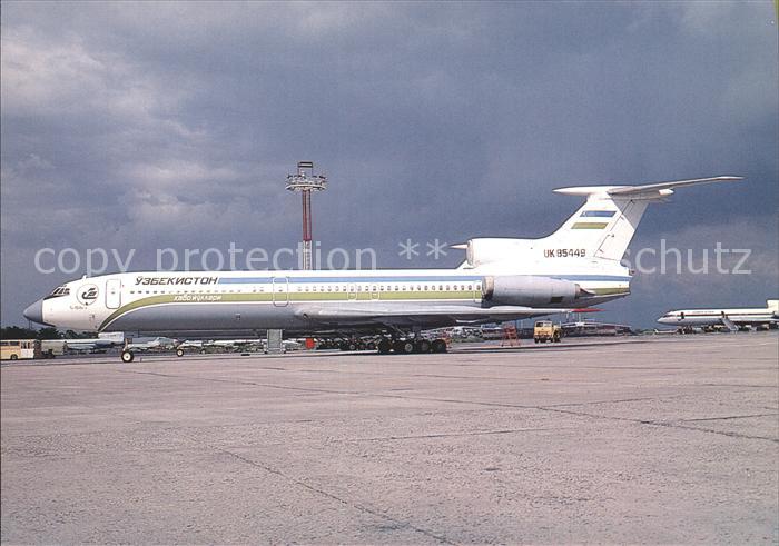 Flugzeuge Zivil Uzbekistan Havo Jullary Tupolev 154B-2 UK-85449 c/n 449