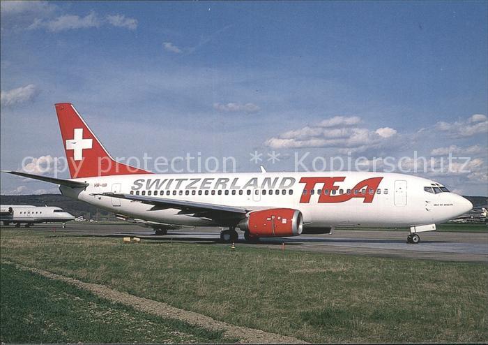Flugzeuge Zivil TEA Switzerland Boeing 737-3M8 HB-IIB c/n 24024/1689