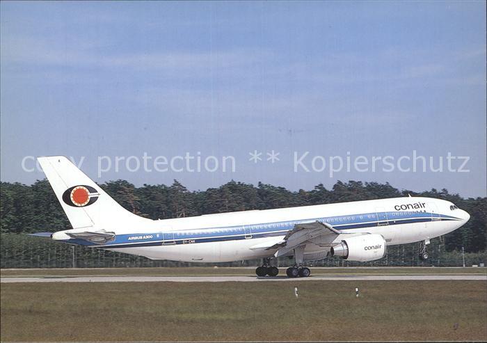 Flugzeuge Zivil Conair Airbus A300B4-120 OY-CNK c/n 094