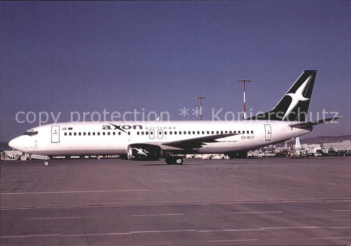 Flugzeuge Zivil Axon Airlines Boeing 737-4Y0 SX-BLN c/n 24688/1876