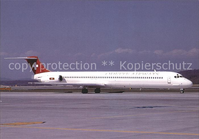 Flugzeuge Zivil Odette Airways McDonnell Douglas MD-83 HB-INV c/n 49359/1349
