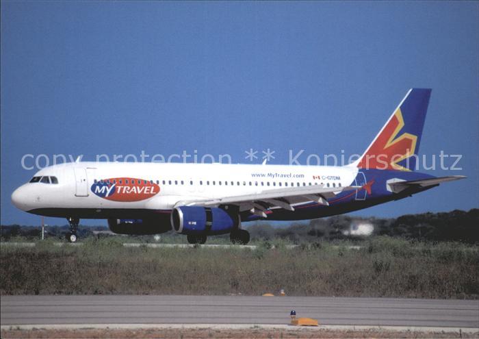 Flugzeuge Zivil My Travel A320-231 C-GTDM c/n 429