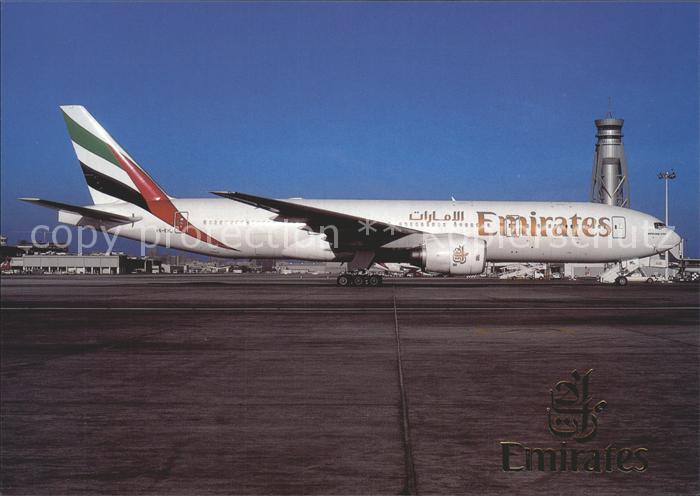 Flugzeuge Zivil Emirates Airlines Boeing 777-200 A6-EML