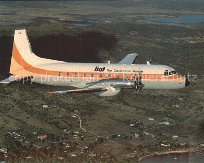 Flugzeuge Zivil Liat Caribbean Airline HS 748-243 C/N 1762 VP-LAZ