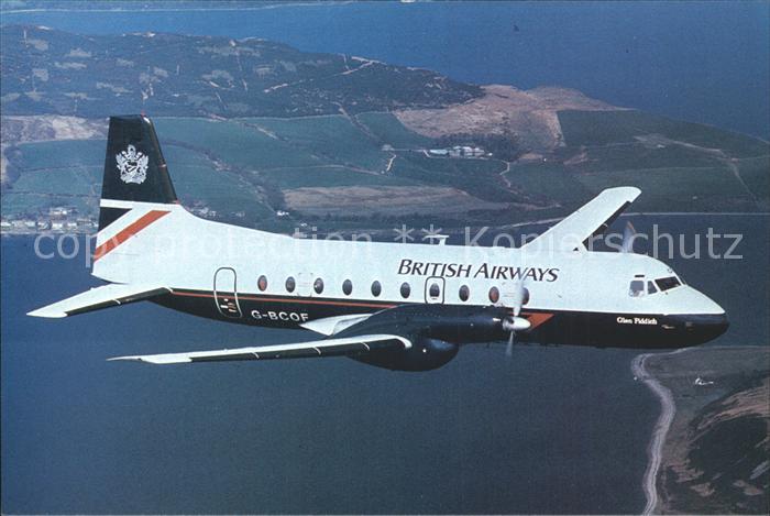 Flugzeuge Zivil British Airways BAe 748-287 Srs. 2A G-BCOF